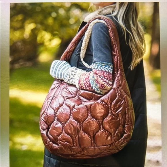 Free People Handbags - Free People Movement Surplus Shine Carryall Bag